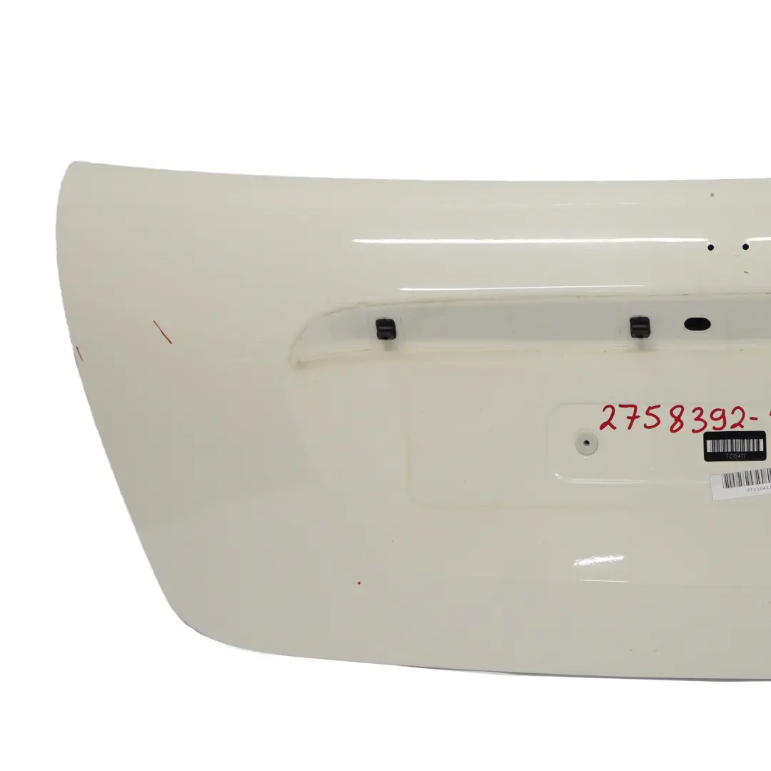 Descapotable R57 Tapa Maletero Portón Trasero Blanco Pimienta - 850 para Mini Cabrio con número de pieza 2758392 Mini Cabrio Descapotable R57 Tapa Maletero Portón Trasero Blanco Pimienta - 850 - SKU 2758392-PW - Número de pieza 2758392
