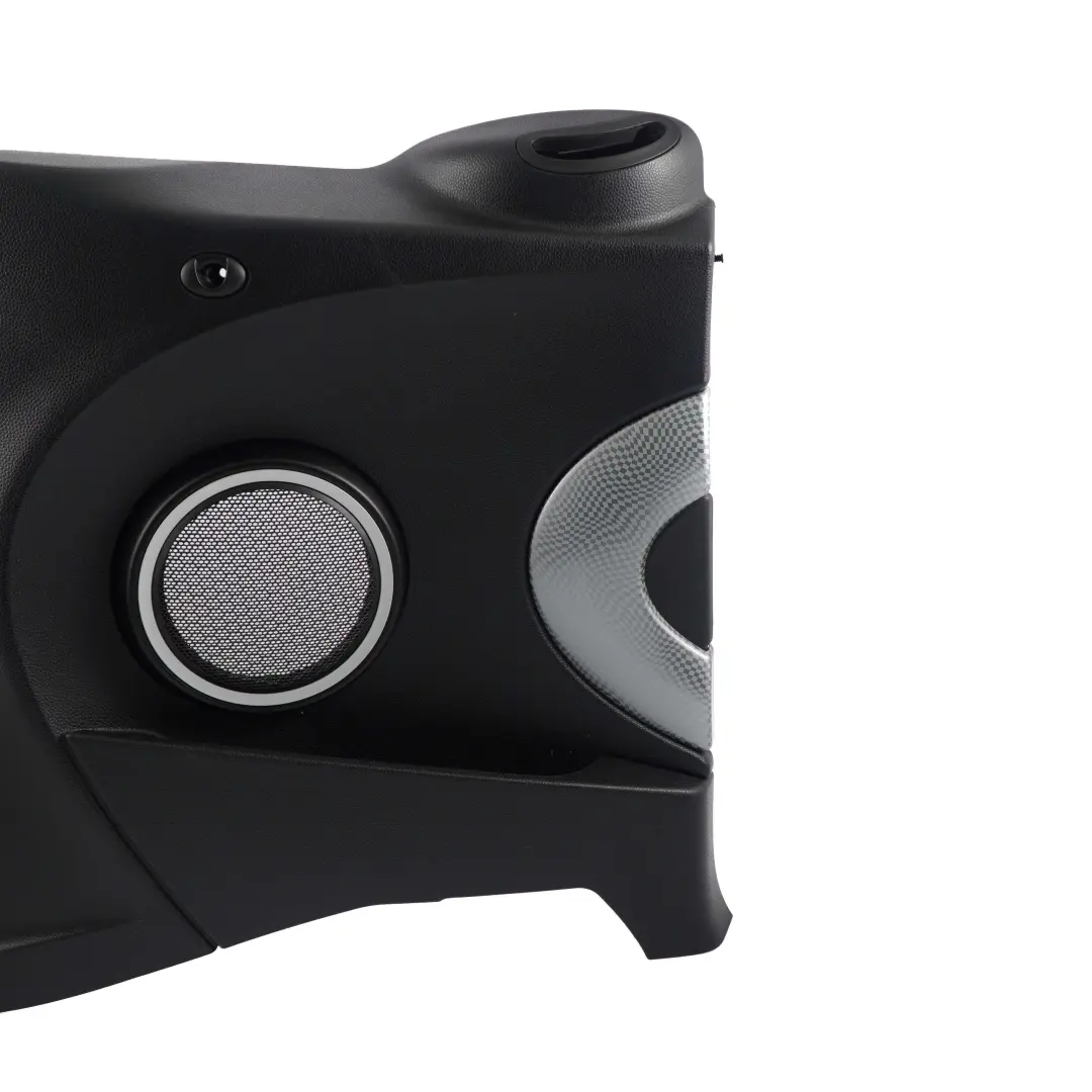 Mini R57 Cabrio Panel lateral trasero izquierdo Carbono Negro Plata a cuadros - SKU 2758453-1 - Número de pieza 2758453