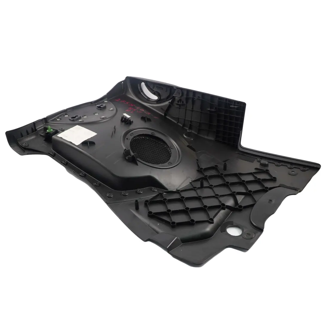 Mini R57 Cabrio Rear Lateral Trim Panel Left N/S Carbon Black Silver Checkered - SKU 2758453-1 - Part number 2758453