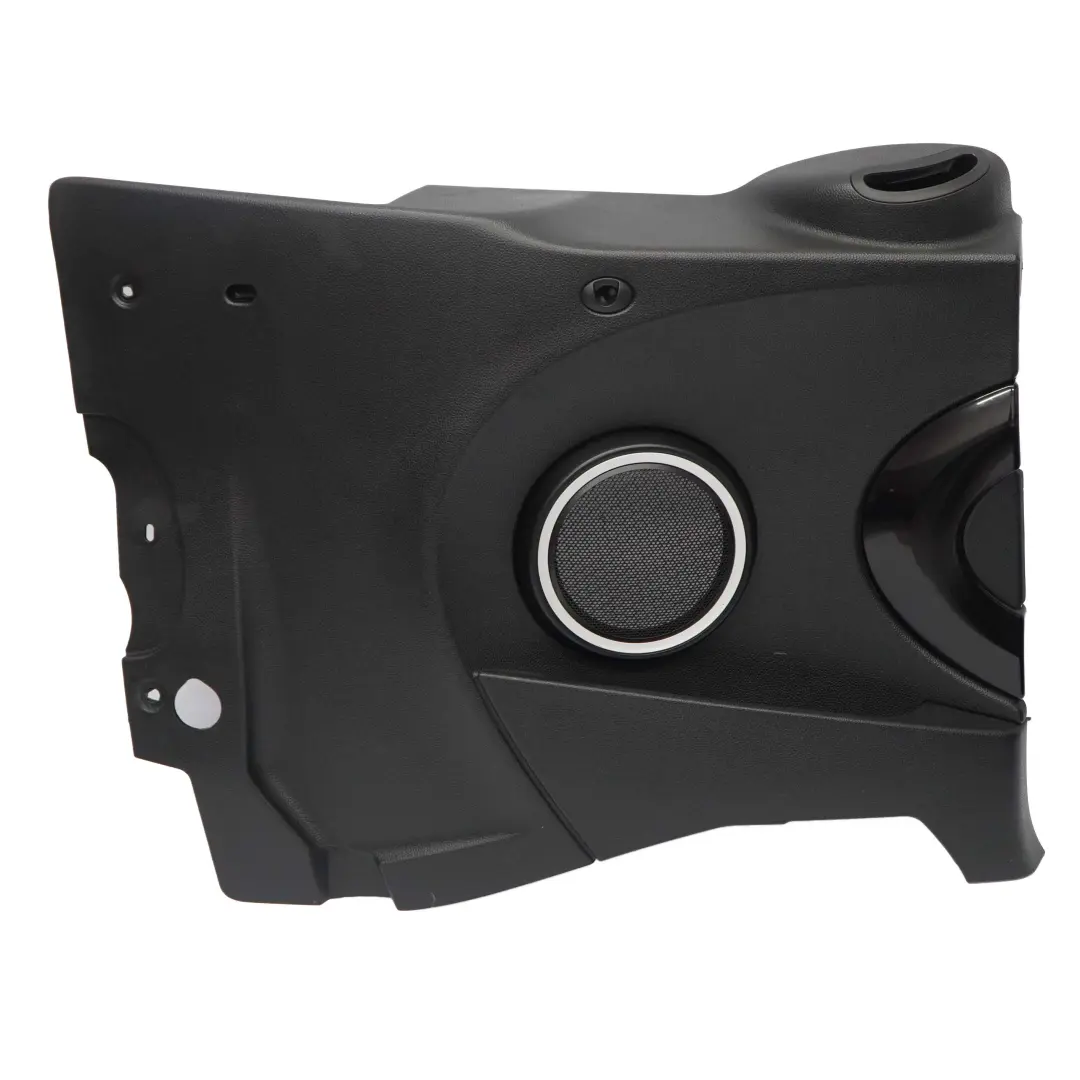 Mini R57 Cabrio Seitenverkleidung Hinten Links Carbon Black Schwarz Silber - SKU 2758453-2 - Teilenummer 2758453