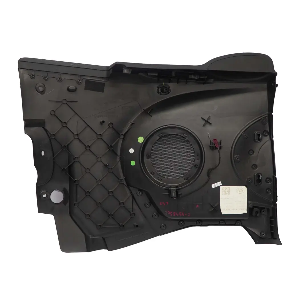 Mini Cabrio R57 Seitenverkleidung Hinten Rechts Silber Carbon Black Schwarz - SKU 2758454-2 - Teilenummer 2758454