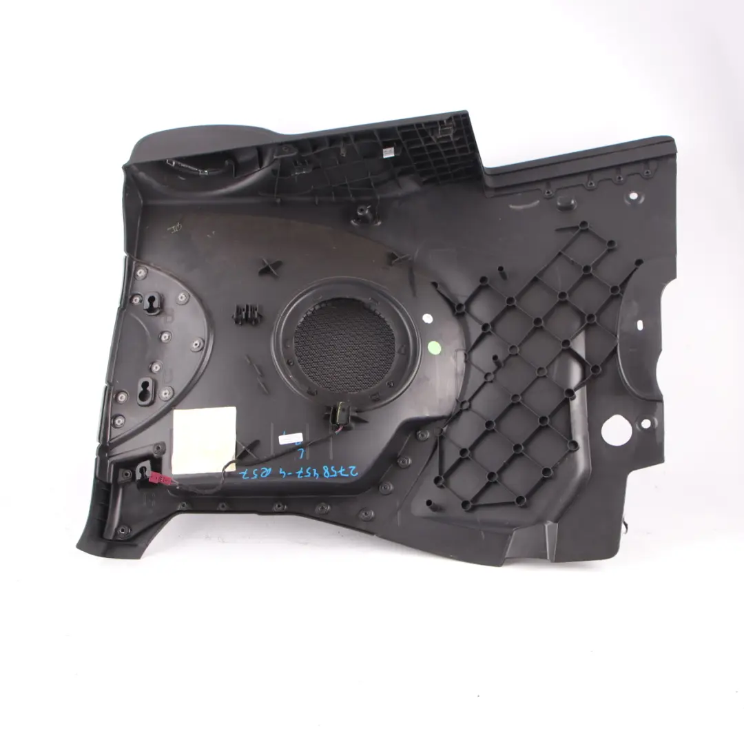 Lateral Trim Rear Left N/S Speaker Cover Panel Black to Mini R57 Cabrio with Part number 2758457 Mini R57 Cabrio Lateral Trim Rear Left N/S Speaker Cover Panel Black - SKU 2758457-4 - Part number 2758457