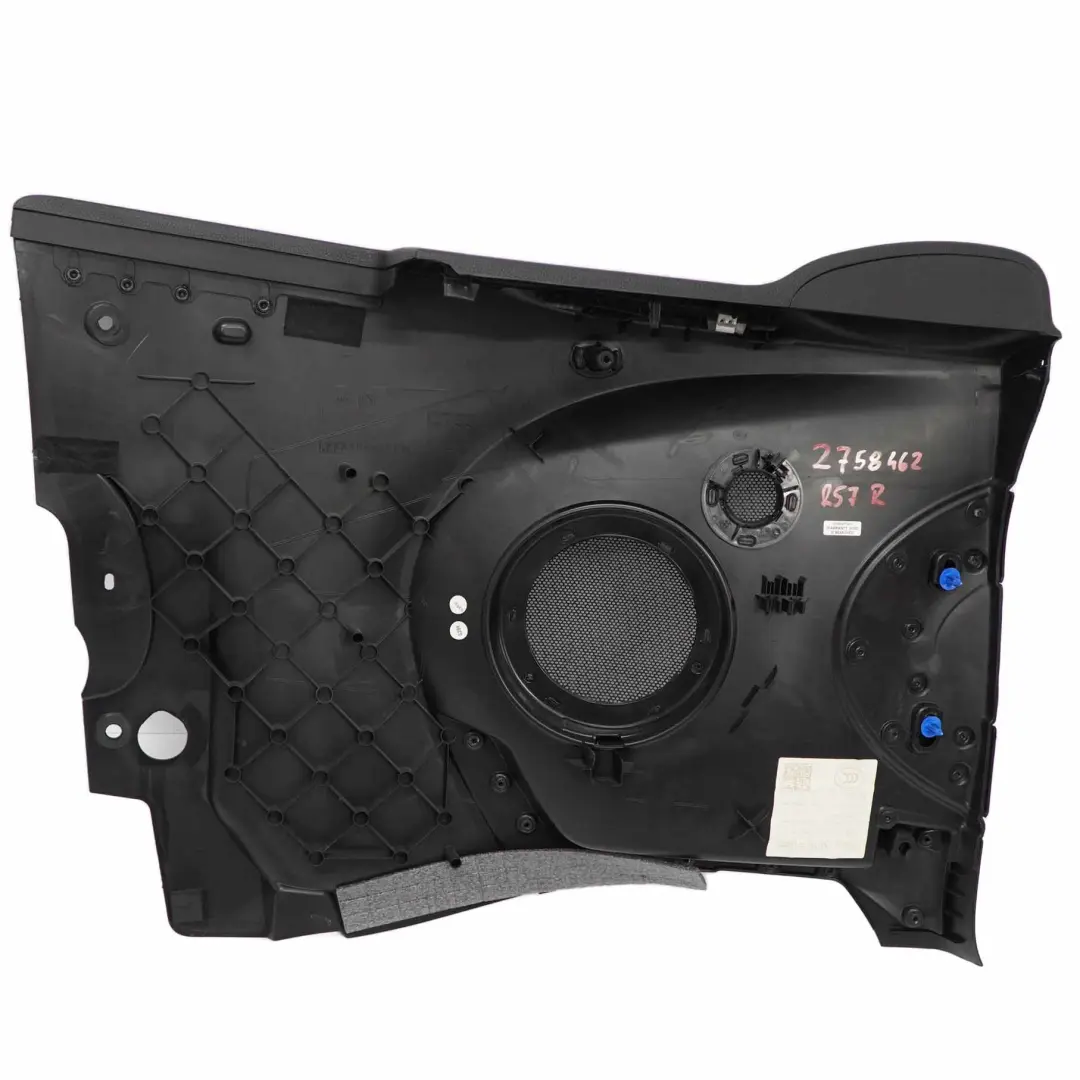 Mini R57 Cabrio Lateral Trasero Cubierta Derecha Carbono Negro Plata HiFi - SKU 2758462 - Número de pieza 2758462