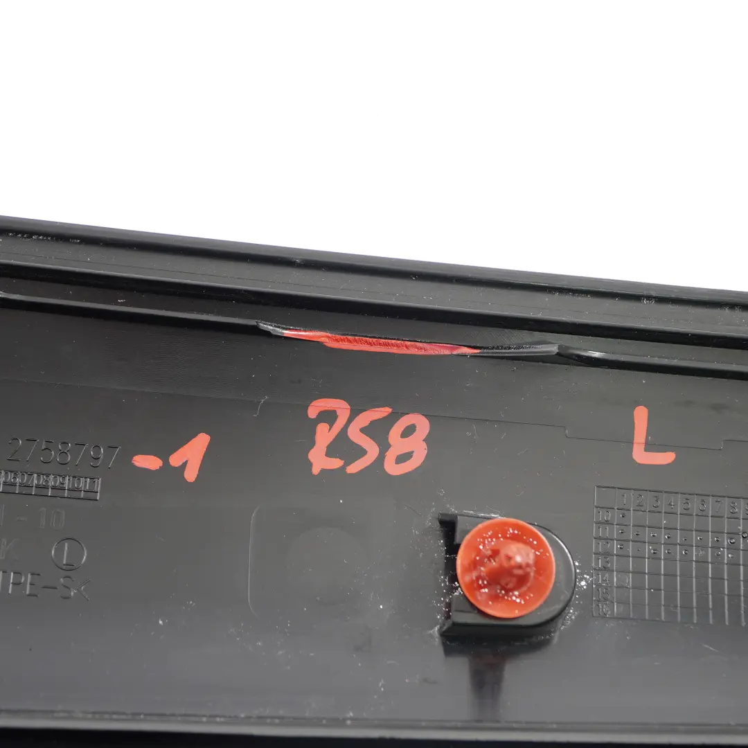 Pillar MINI Cooper R58 R59 Exterior Column Cover Left N/S to A with Part number 2758797 A Pillar MINI Cooper R58 R59 Exterior Column Cover Left N/S - SKU 2758797-1 - Part number 2758797