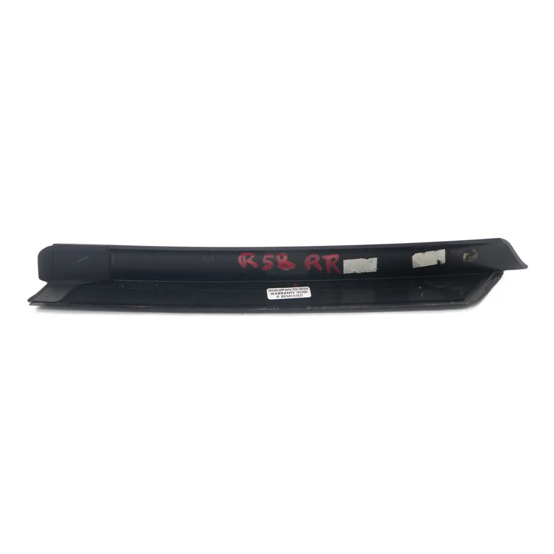 Mini R58 Säule C Säule Panel Abdeckung hinten rechts außen Hochglanz - SKU 2758806 - Teilenummer 2758806