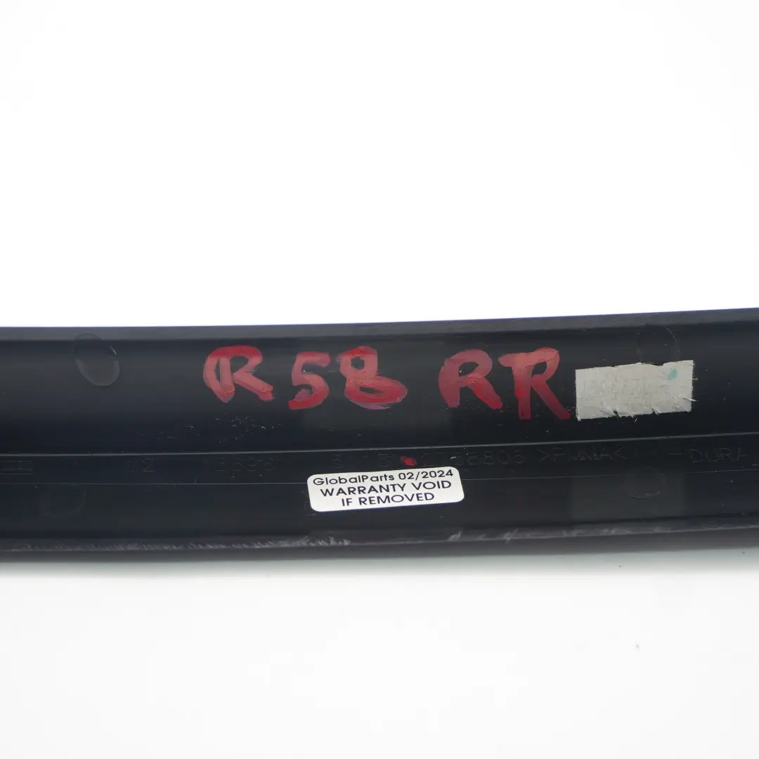 Mini R58 Column C Pillar Panel Cover Rear Right O/S Outside High Gloss - SKU 2758806 - Part number 2758806