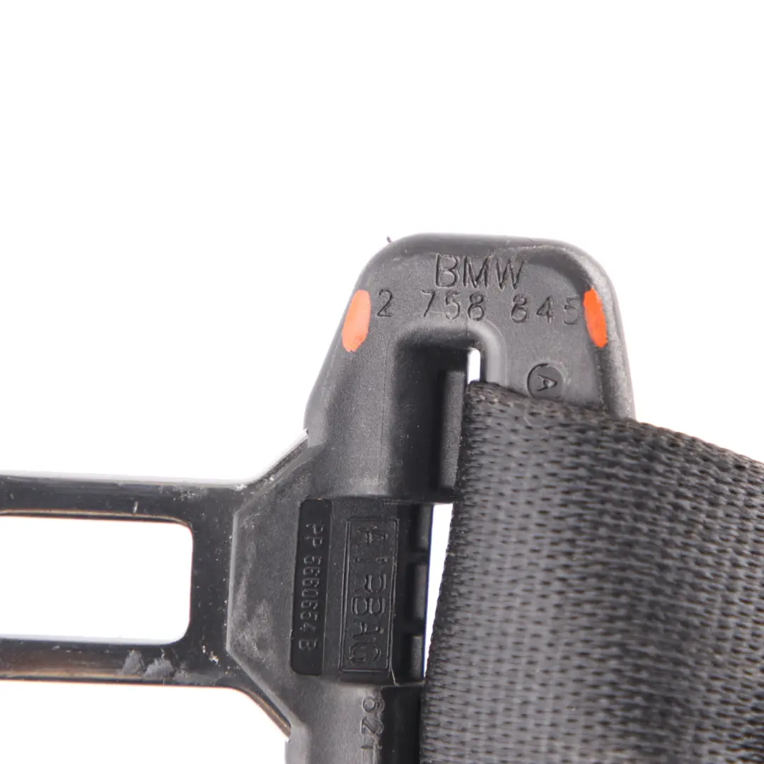 Cinturón de seguridad Mini R58 R59 superior delantero izquierdo Safety Negro para con número de pieza 2758845 Cinturón de seguridad Mini R58 R59 superior delantero izquierdo Safety Negro - SKU 2758845 - Número de pieza 2758845