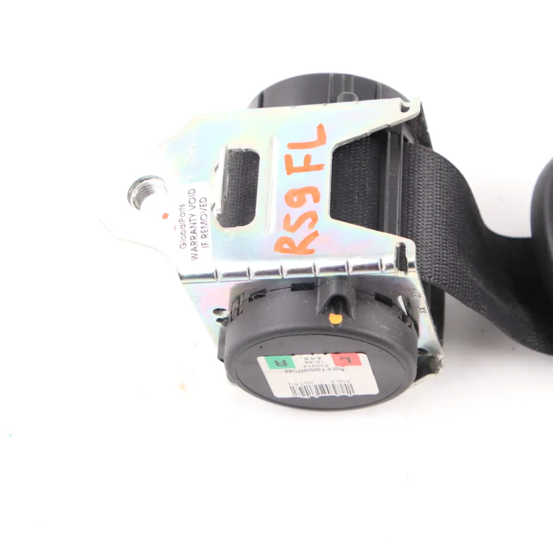  Cinturón de seguridad Mini R58 R59 superior delantero izquierdo Safety Negro - SKU 2758845 - Número de pieza 2758845
