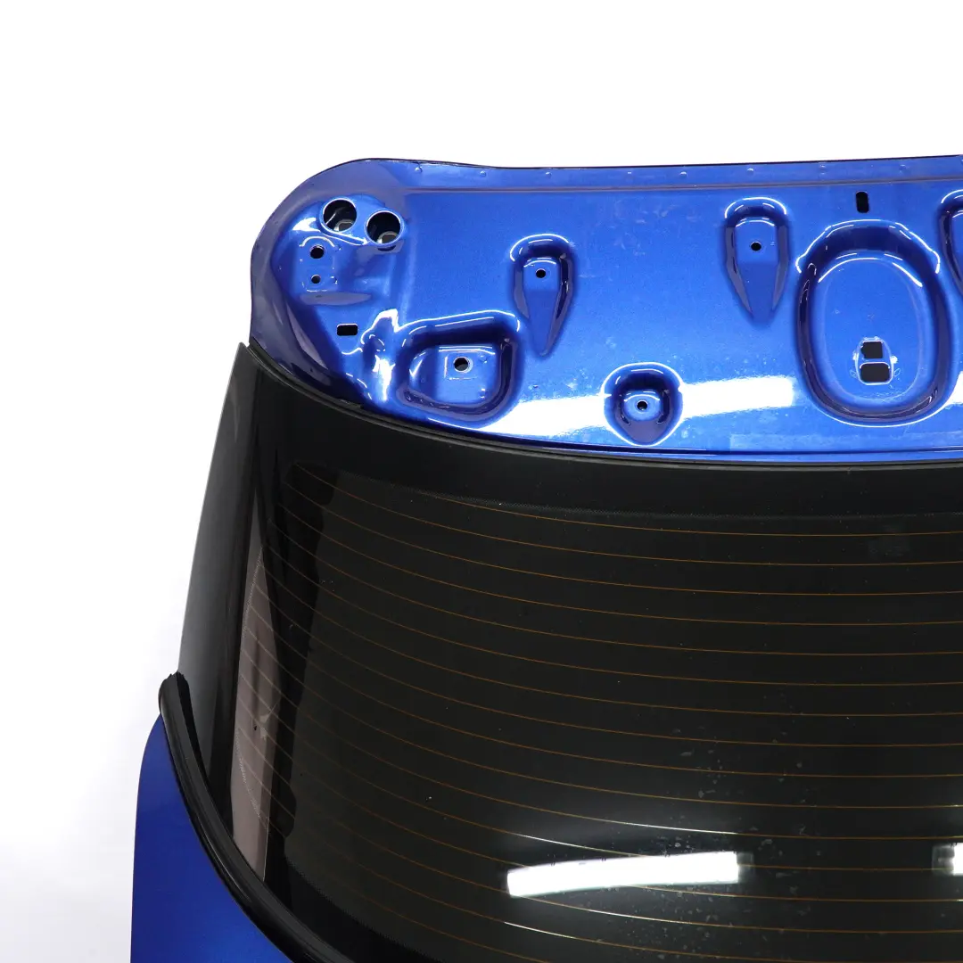 Trunk Lid Tailgate Boot Lid Lightning Blue Metallic - A63 to Mini Cooper Coupe R58 with Part number 2759114 Mini Cooper Coupe R58 Trunk Lid Tailgate Boot Lid Lightning Blue Metallic - A63 - SKU 2759114-LB - Part number 2759114