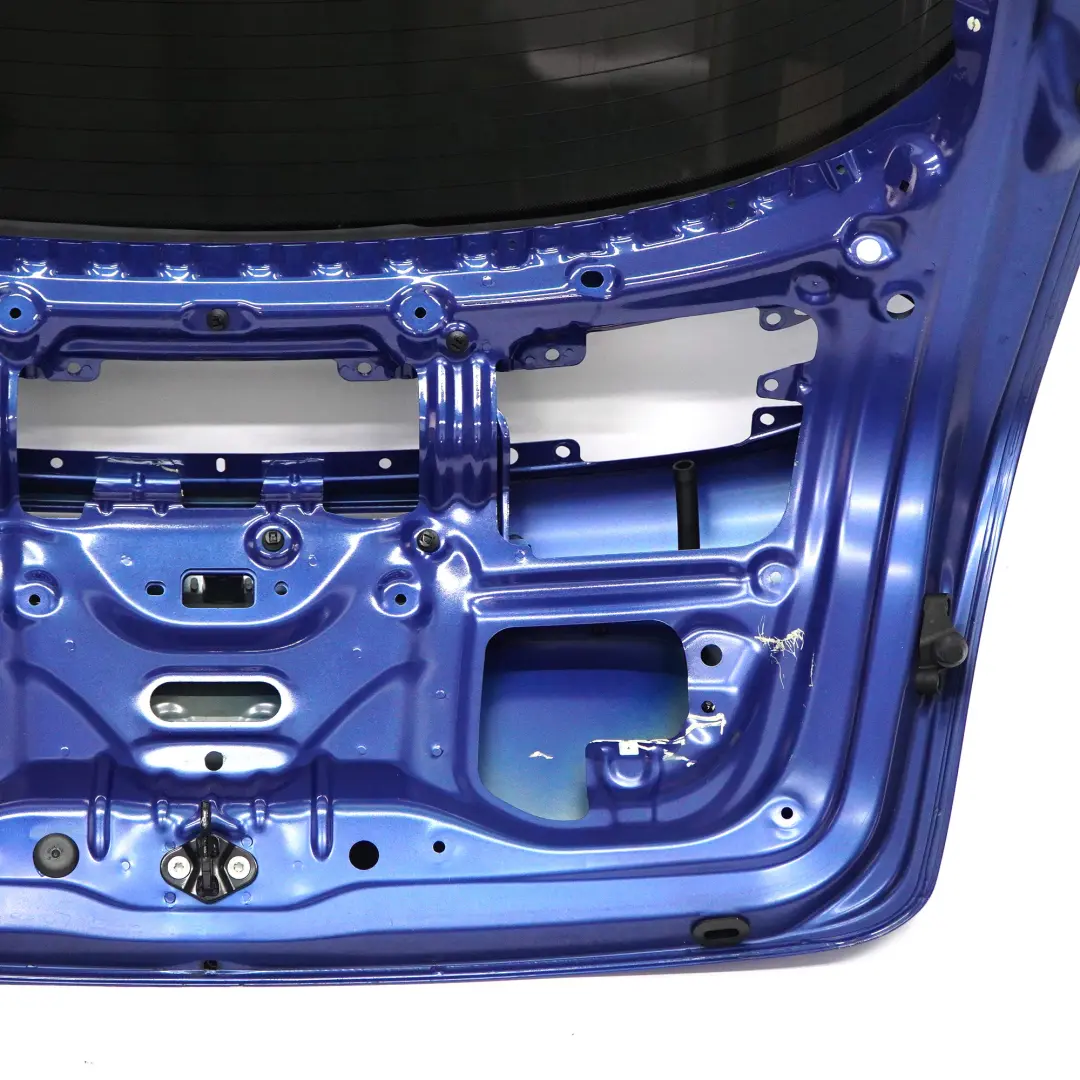 Trunk Lid Tailgate Boot Lid Lightning Blue Metallic - A63 to Mini Cooper Coupe R58 with Part number 2759114 Mini Cooper Coupe R58 Trunk Lid Tailgate Boot Lid Lightning Blue Metallic - A63 - SKU 2759114-LB - Part number 2759114