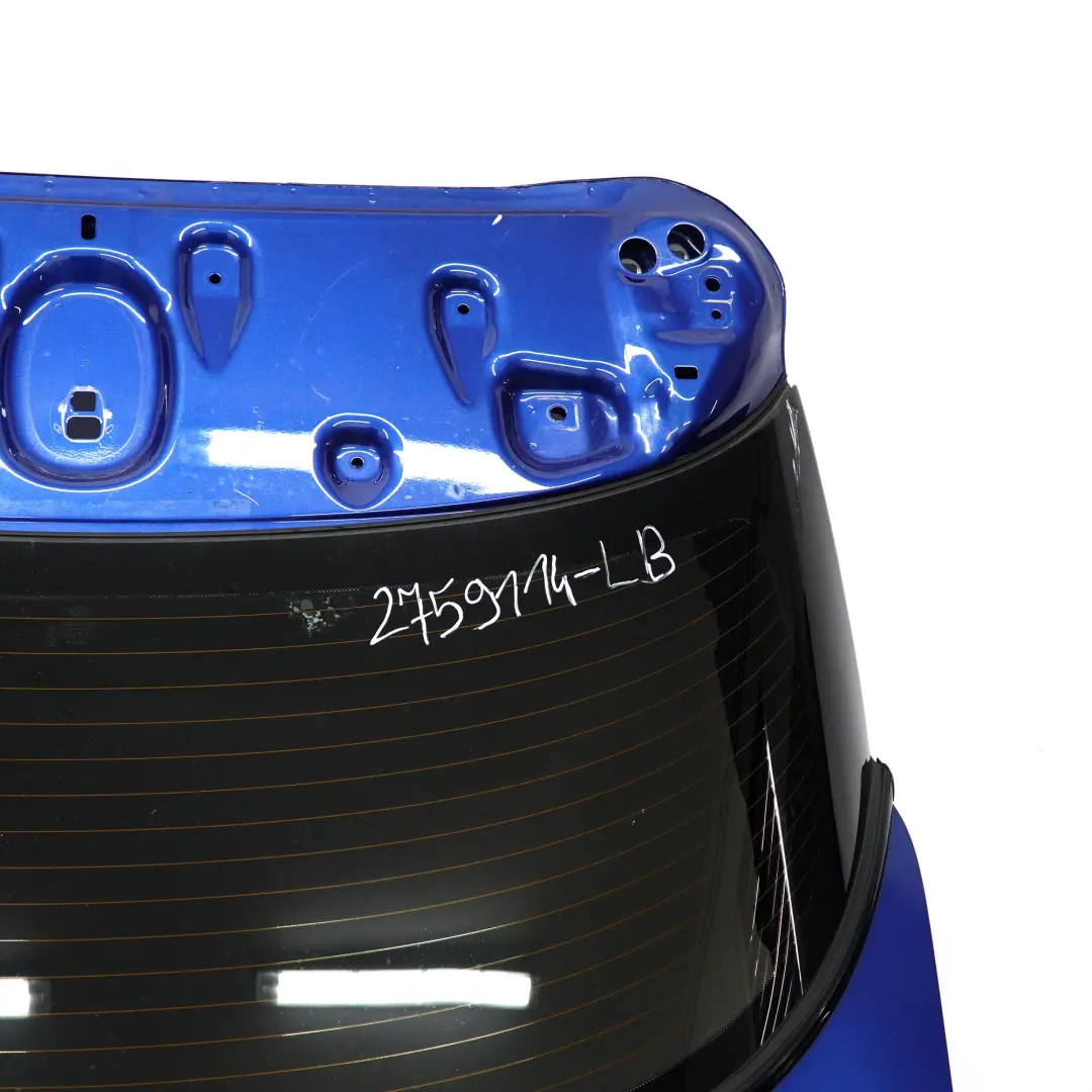 Trunk Lid Tailgate Boot Lid Lightning Blue Metallic - A63 to Mini Cooper Coupe R58 with Part number 2759114 Mini Cooper Coupe R58 Trunk Lid Tailgate Boot Lid Lightning Blue Metallic - A63 - SKU 2759114-LB - Part number 2759114