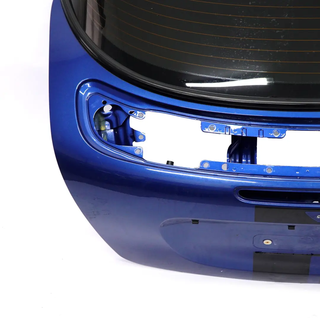 Trunk Lid Tailgate Boot Lid Lightning Blue Metallic - A63 to Mini Cooper Coupe R58 with Part number 2759114 Mini Cooper Coupe R58 Trunk Lid Tailgate Boot Lid Lightning Blue Metallic - A63 - SKU 2759114-LB - Part number 2759114