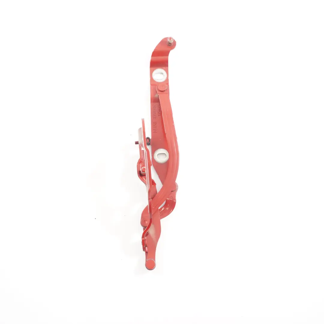 Hinge Mini Roadster R59 Right O/S Boot Trunk Lid Hinge Chili Red - 851 to Tailgate with Part number 2759120 Tailgate Hinge Mini Roadster R59 Right O/S Boot Trunk Lid Hinge Chili Red - 851 - SKU 2759120-CHRED - Part number 2759120