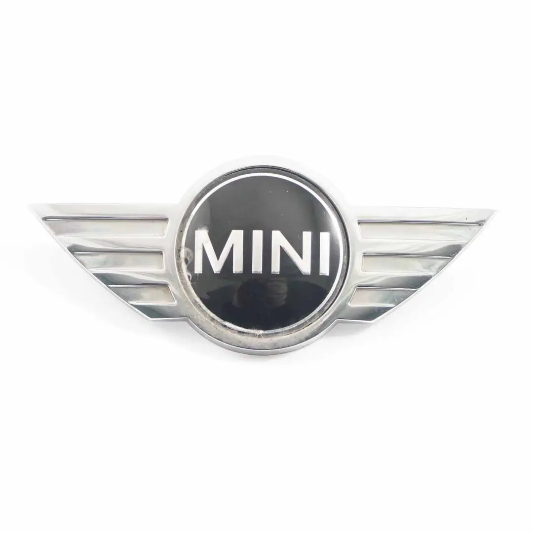  Emblema portellone posteriore Mini R58 R59 Logo Coperchio baule Cromo - SKU 2759223-1 - Numero di parte 2759223