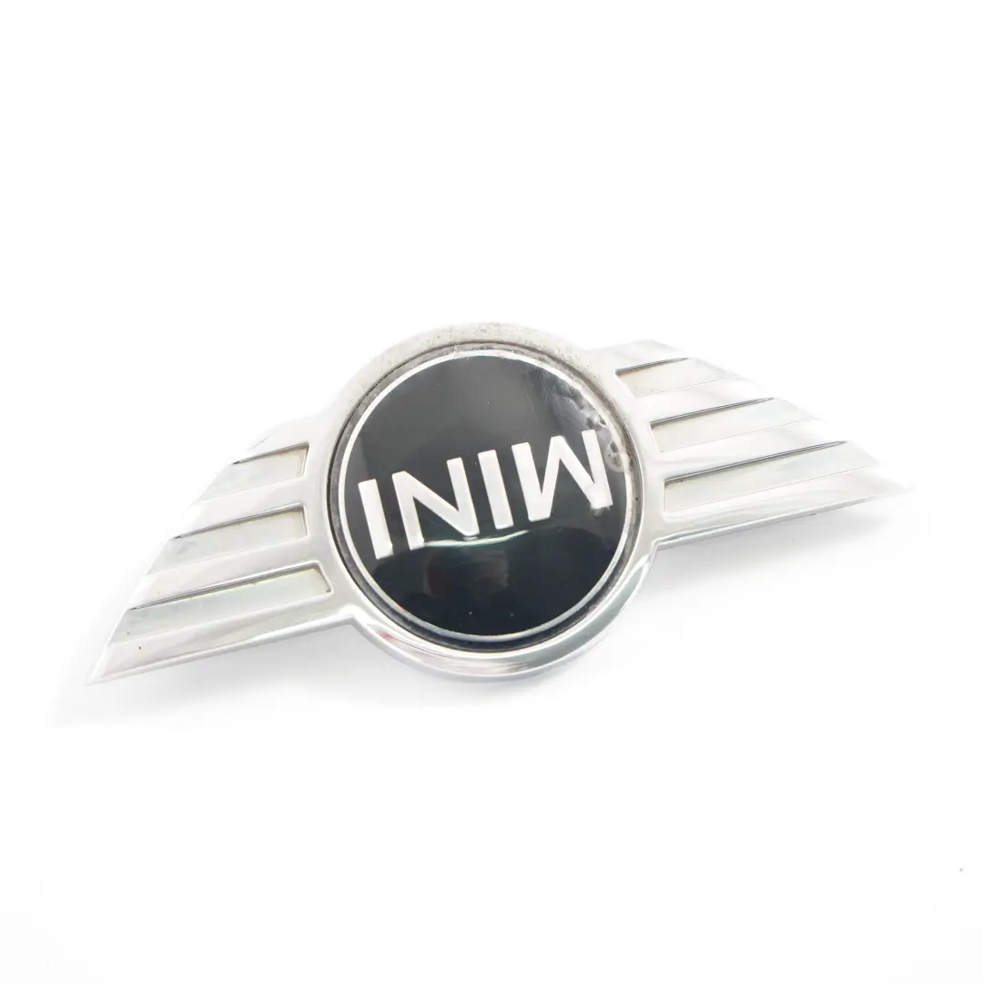  Emblema portellone posteriore Mini R58 R59 Logo Coperchio baule Cromo - SKU 2759223-1 - Numero di parte 2759223