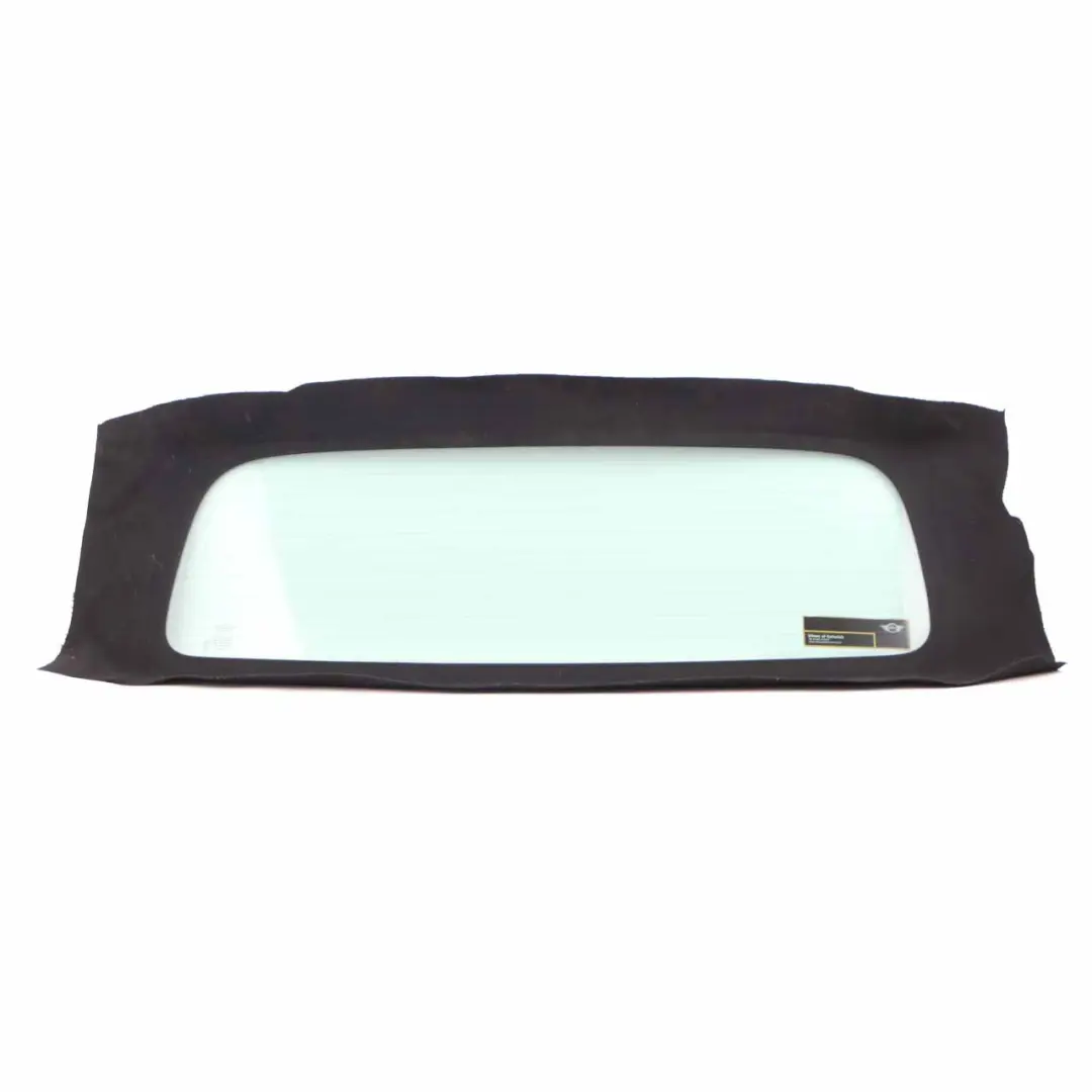 Mini Roadster R59 Convertible Rear Window Roof Folding Glass Glazing Panel AS2 - SKU 2759396 - Part number 2759396