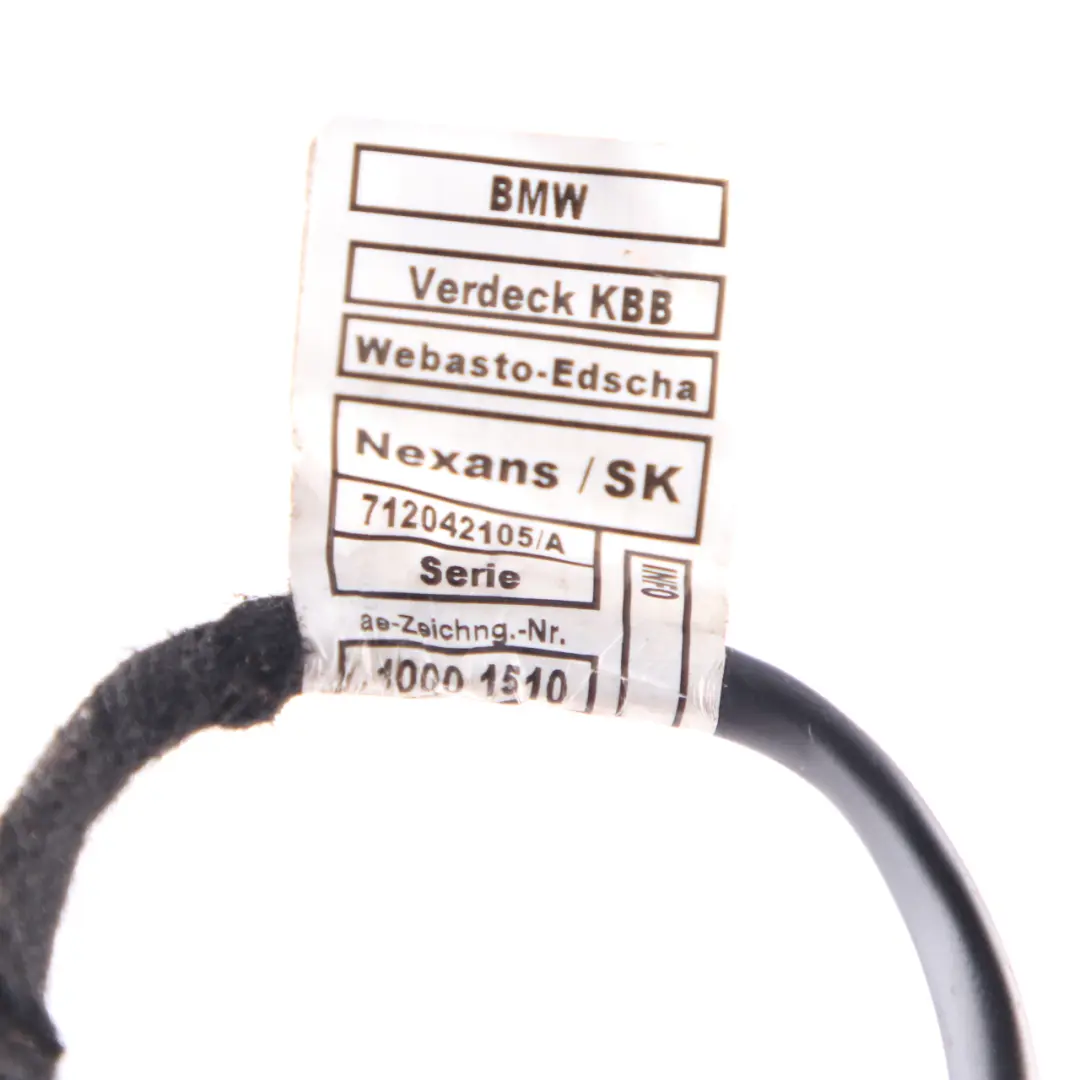 Window Heating Cable Loom Heat Wiring Harness 712042105 to Mini Roadster R59 Rear with Part number 2759409 Mini Roadster R59 Rear Window Heating Cable Loom Heat Wiring Harness 712042105 - SKU 2759409 - Part number 2759409
