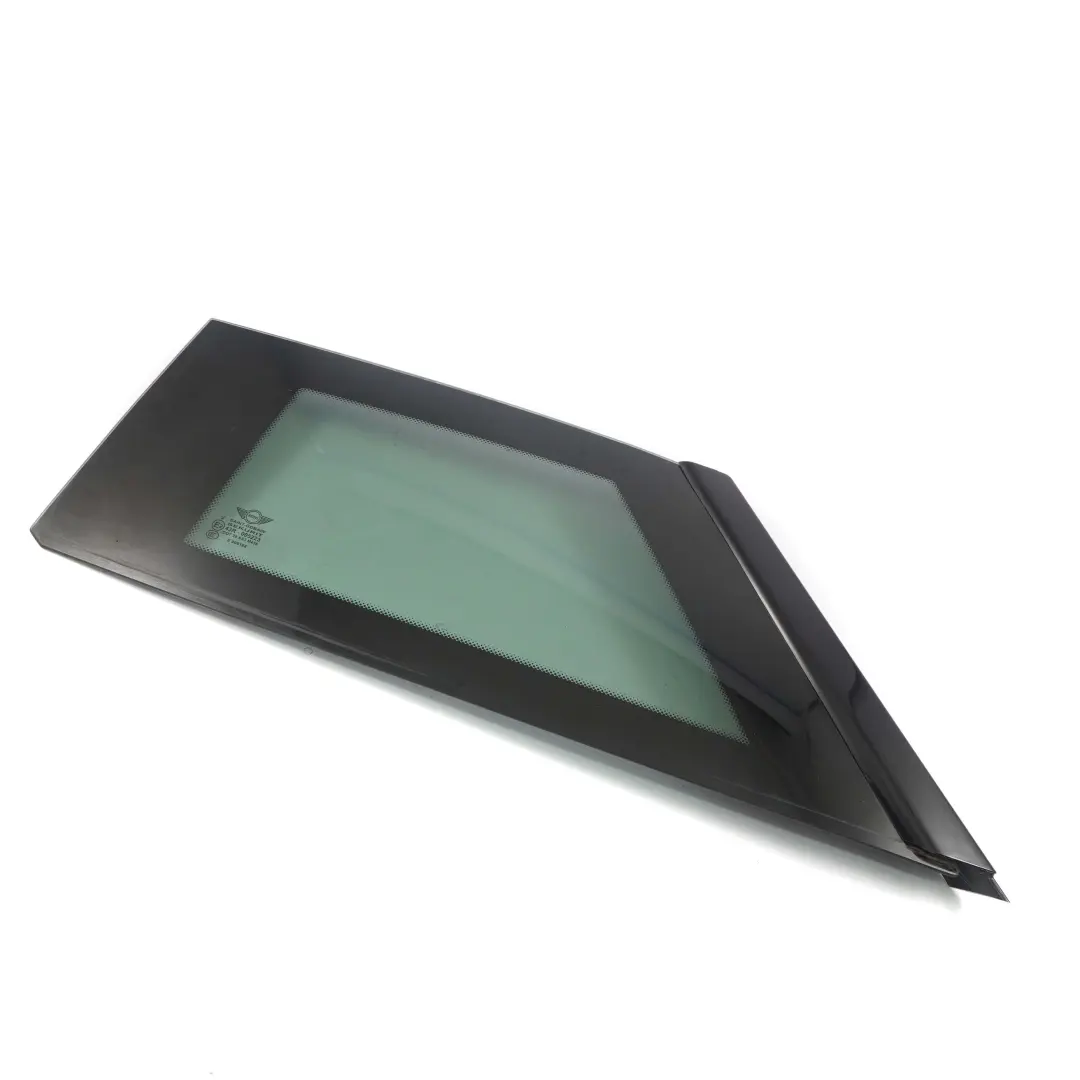 Cristal Lateral Fijo Negro AS3 Trasero Izquierdo para Mini Coupe R58 con número de pieza 2759503 Mini Coupe R58 Cristal Lateral Fijo Negro AS3 Trasero Izquierdo - SKU 2759503 - Número de pieza 2759503