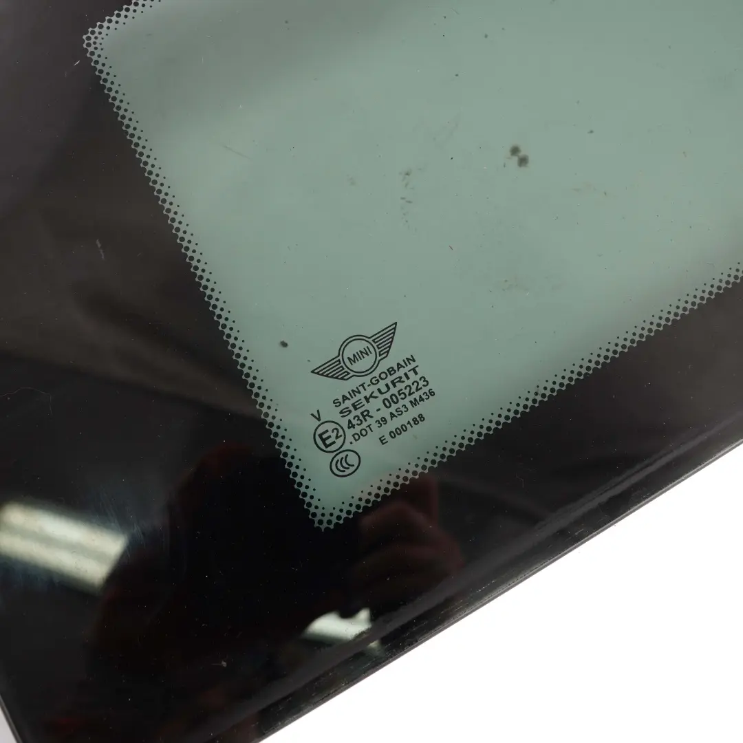 Mini Coupé R58 Side Fixed Glass Window Black AS3 Rear Left N/S - SKU 2759503 - Part number 2759503