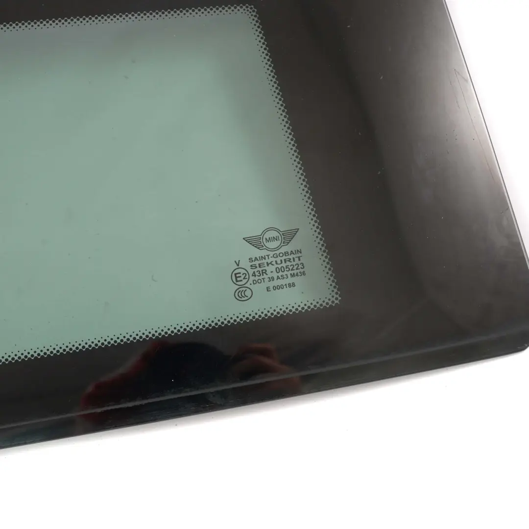 Coupé R58 Seite Festes Glasfenster Schwarz AS3 Hinten Rechts für Mini mit Teilenummer 2759504 Mini Coupé R58 Seite Festes Glasfenster Schwarz AS3 Hinten Rechts - SKU 2759504 - Teilenummer 2759504