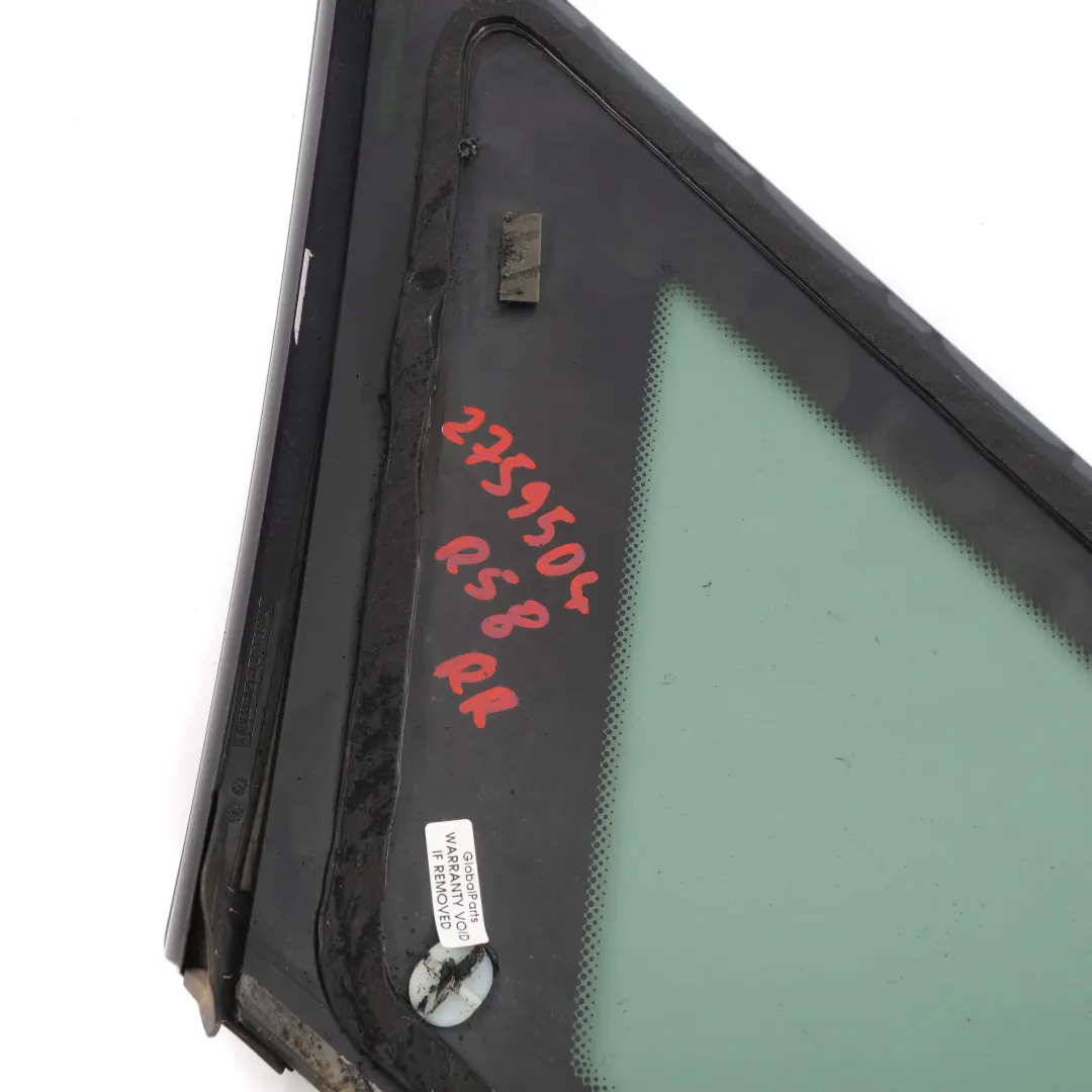 Mini Coupé R58 Side Fixed Glass Window Black AS3 Rear Right O/S - SKU 2759504 - Part number 2759504