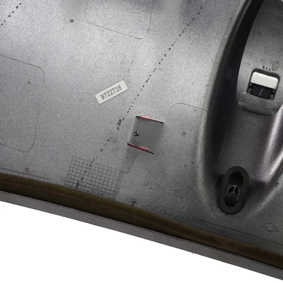 Rear Spoiler Mini R58 Coupe Trim Panel Covering Pure Silver Metallic - 900 - SKU 2759628 - Part number 2759628