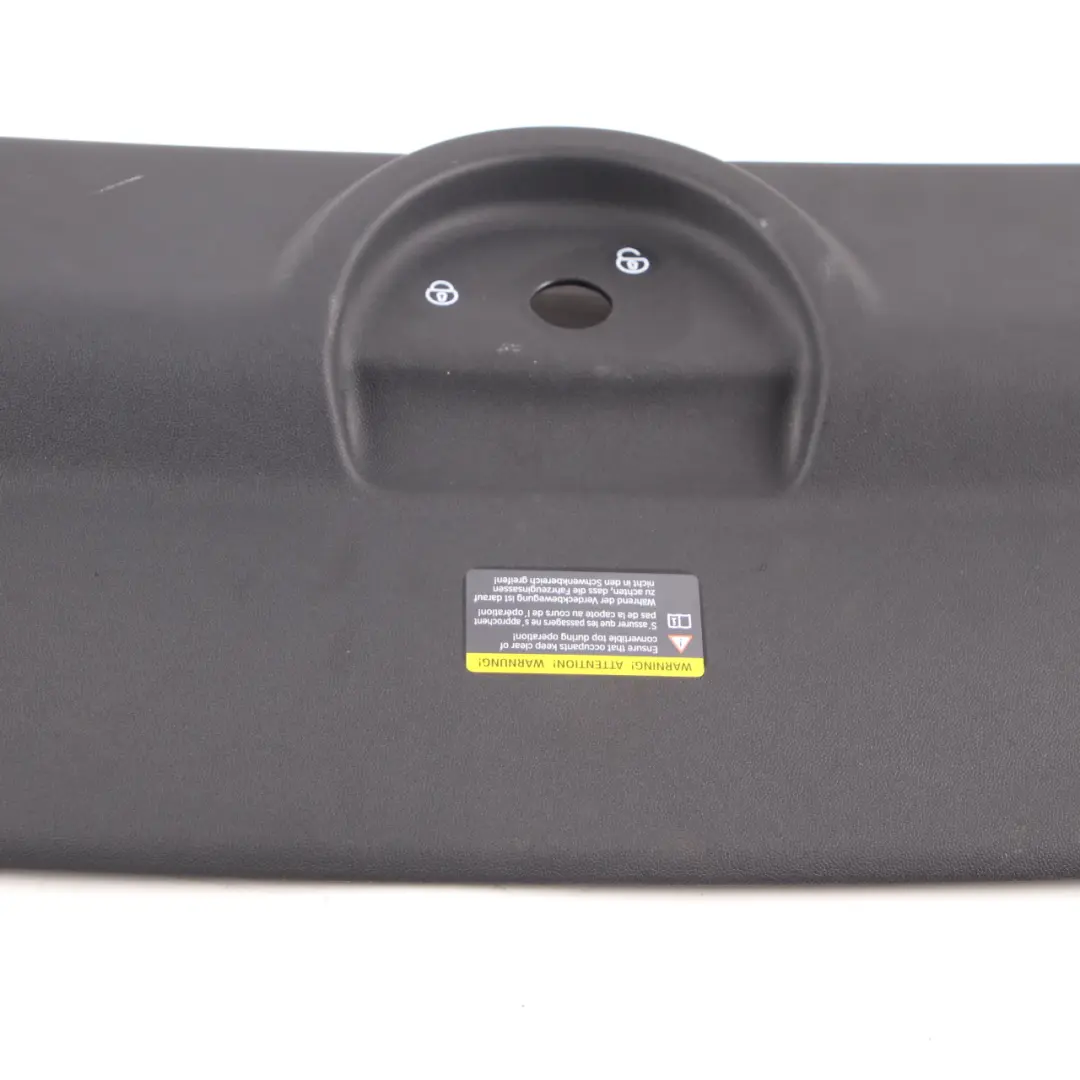 Folding Soft Top Roof Guide Panel Trim Cover Convertible to Mini R59 with Part number 2759741 Mini R59 Folding Soft Top Roof Guide Panel Trim Cover Convertible - SKU 2759741 - Part number 2759741