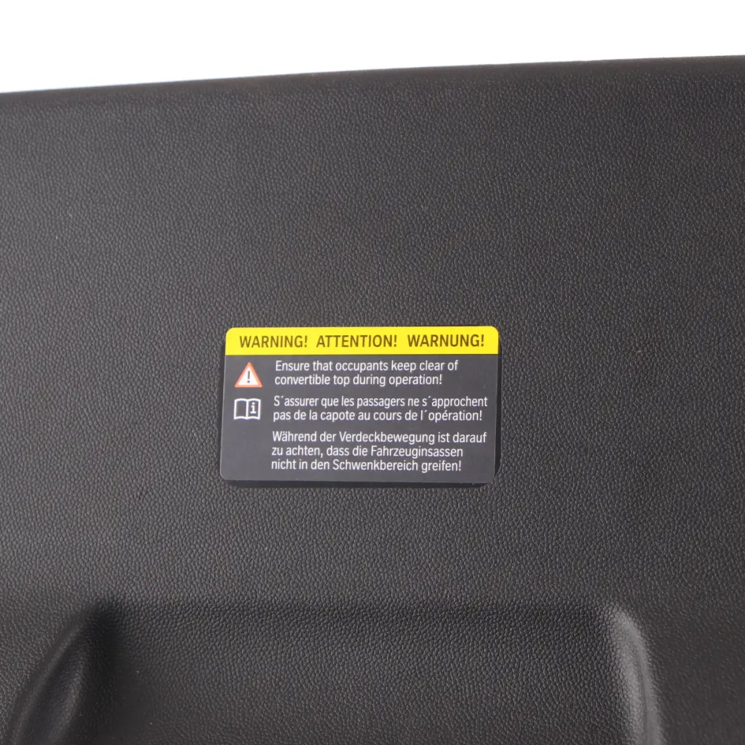 Mini R59 Folding Soft Top Roof Guide Panel Trim Cover Convertible - SKU 2759741 - Part number 2759741