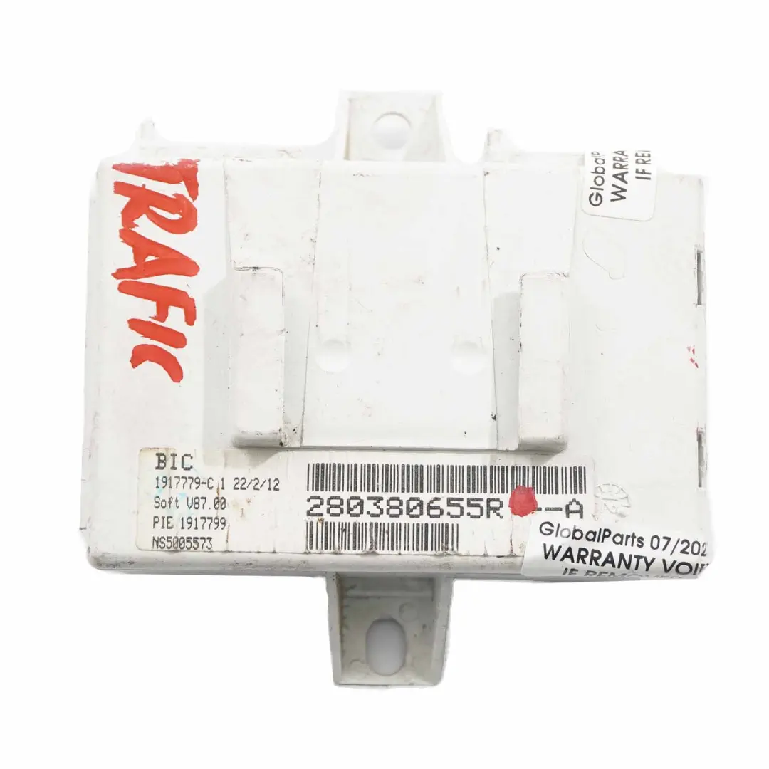 Renault Trafic II Control Unit Sat Nav Navigation Module Unit - SKU 280380655R - Part number 280380655R