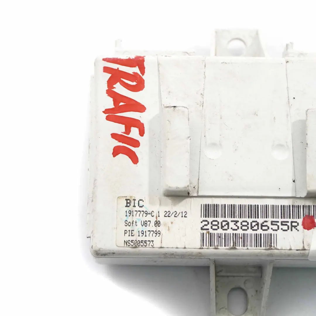 Renault Trafic II Control Unit Sat Nav Navigation Module Unit - SKU 280380655R - Part number 280380655R
