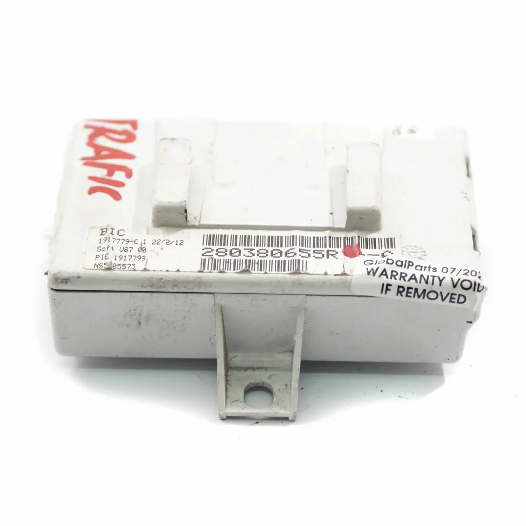 Renault Trafic II Control Unit Sat Nav Navigation Module Unit - SKU 280380655R - Part number 280380655R