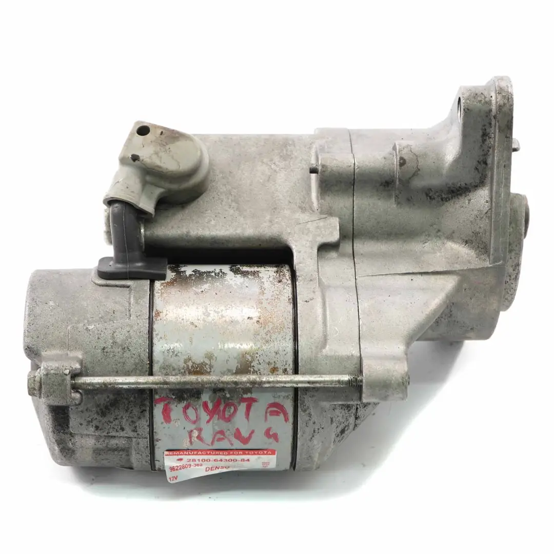  Motor de arranque diesel Toyota RAV4 Actuador del motor DENSO 28100-64300-84 - SKU 281006430084 - Número de pieza 281006430084