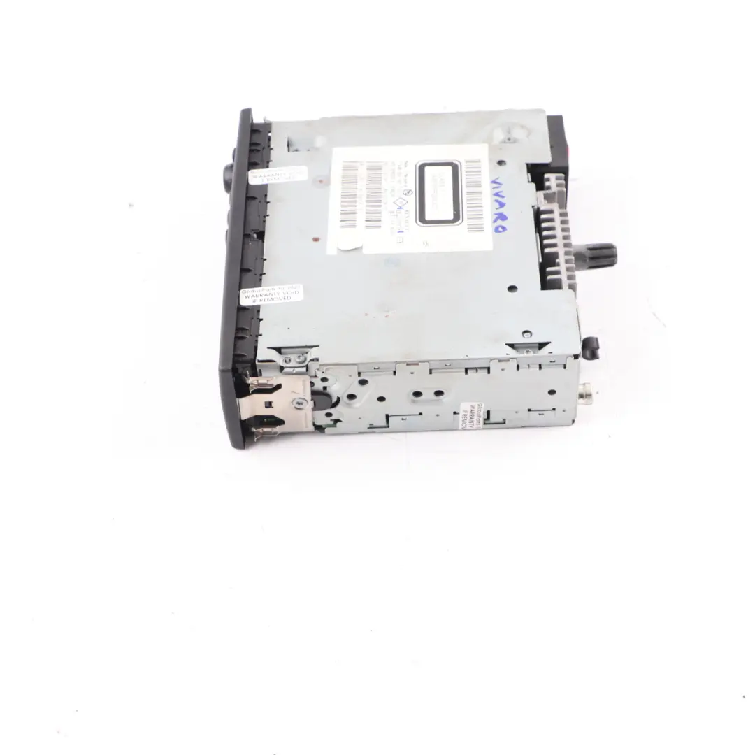 Radio CD Player Renault Trafic Vauxhall Vivaro Head Unit MP3 to with Part number 281112231R Radio CD Player Renault Trafic Vauxhall Vivaro Head Unit MP3 - SKU 281112231R - Part number 281112231R