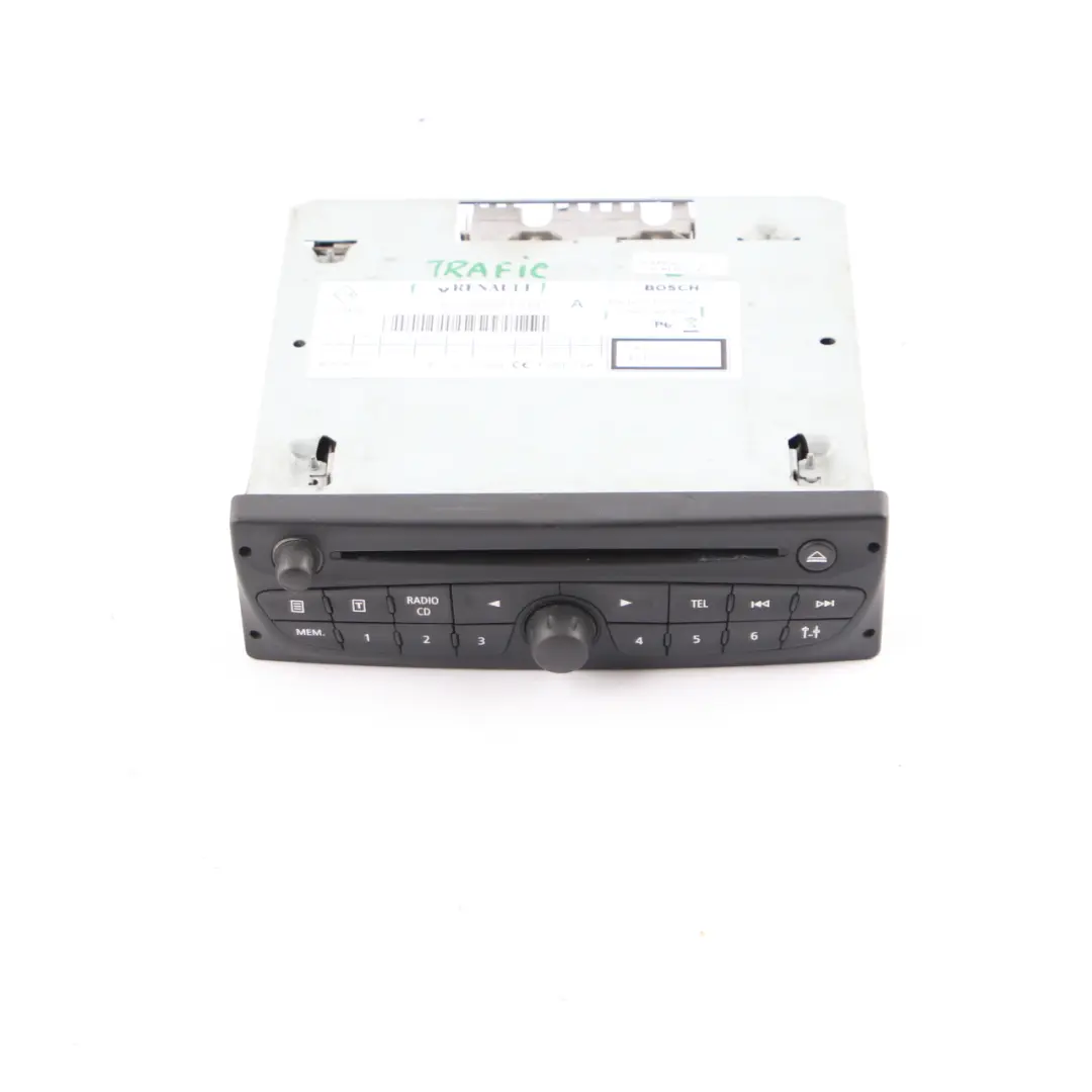 Renault Trafic Vauxhall Vivaro Radio Stereo Audio CD Player Head Unit - SKU 281152957R - Part number 281152957R