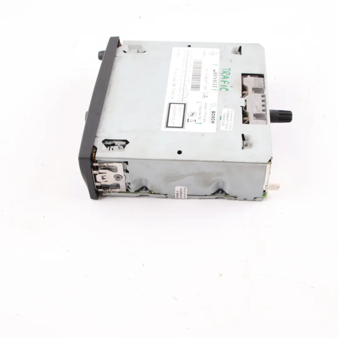 Radio Stereo Audio CD Player Head Unit to Renault Trafic Vauxhall Vivaro with Part number 281152957R Renault Trafic Vauxhall Vivaro Radio Stereo Audio CD Player Head Unit - SKU 281152957R - Part number 281152957R