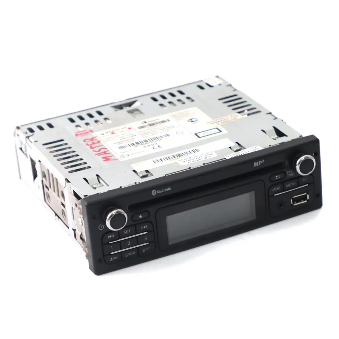 Renault Master III Radio CD Player Bluetooth Head Unit USB MP3 - SKU 281156951R - Part number 281156951R