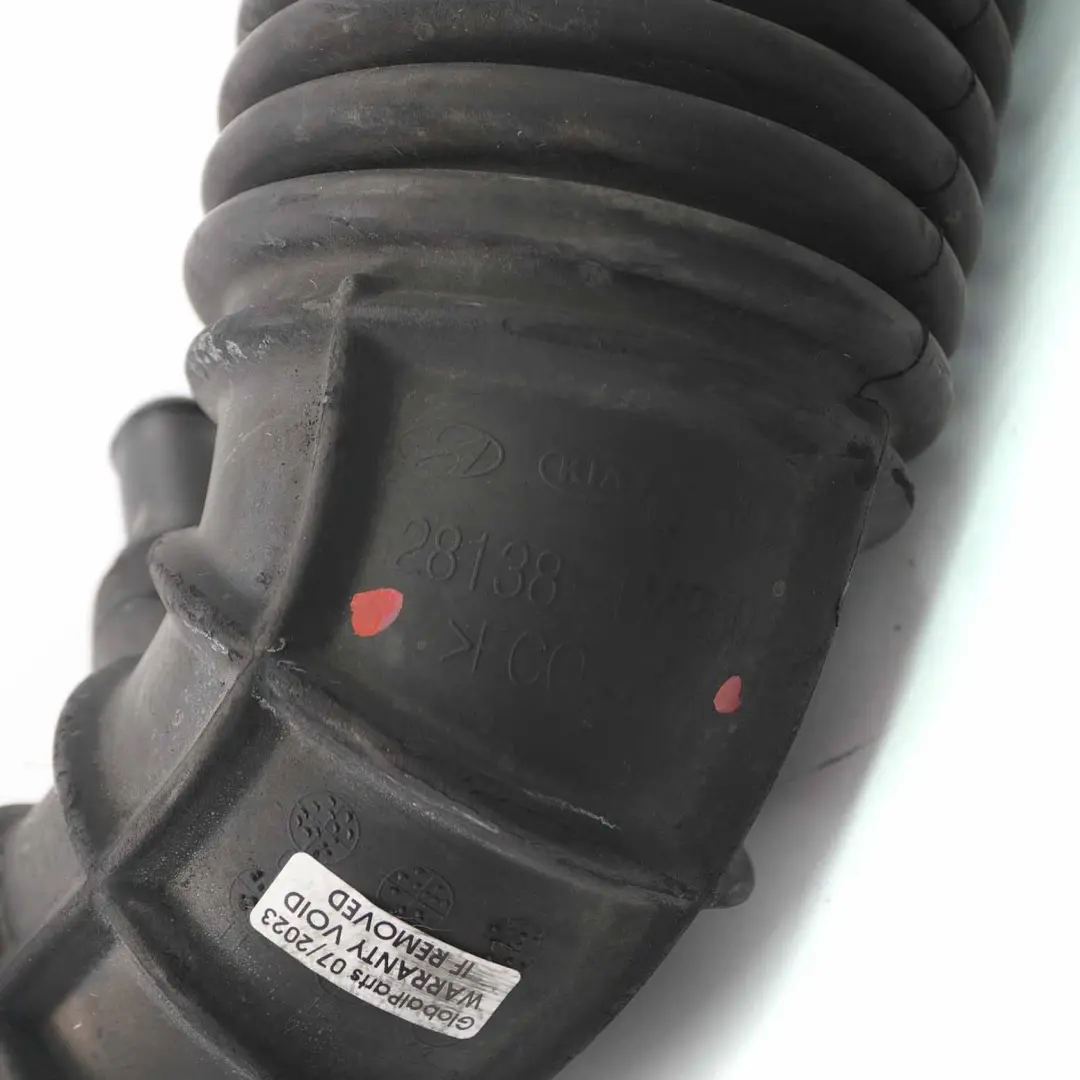MK1 1.6 CRDI Air Intake Pipe Hose Line to Kia Ceed ED with Part number 281381M250 Kia Ceed ED MK1 1.6 CRDI Air Intake Pipe Hose Line - SKU 281381M250 - Part number 281381M250