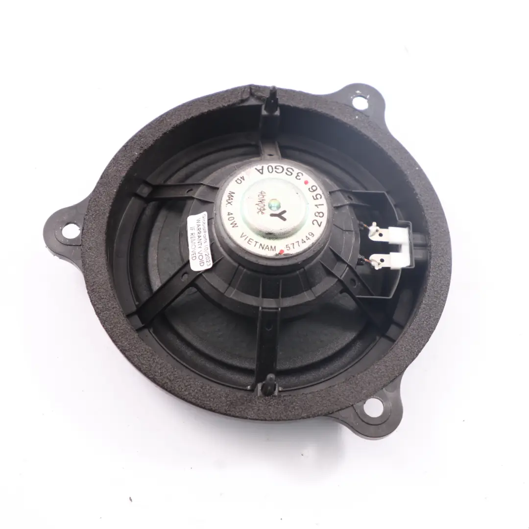 Door Speaker Renault Trafic Nissan X-Trail Front Rear Loudspeaker to with Part number 28156-3SG0A Door Speaker Renault Trafic Nissan X-Trail Front Rear Loudspeaker - SKU 28156-3SG0A - Part number 28156-3SG0A