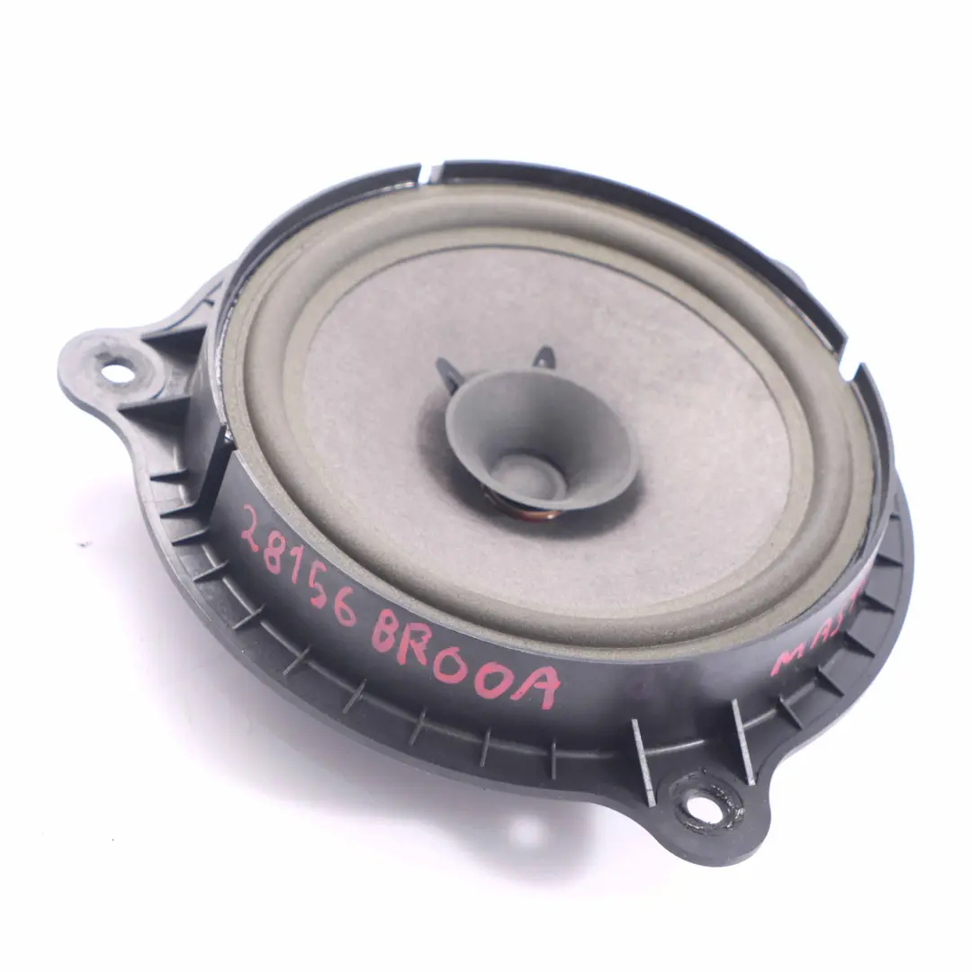 Door Speaker Renault Master 3 Nissan Quashqai Front Rear Loudspeaker to with Part number 28156BR00A Door Speaker Renault Master 3 Nissan Quashqai Front Rear Loudspeaker - SKU 28156BR00A - Part number 28156BR00A