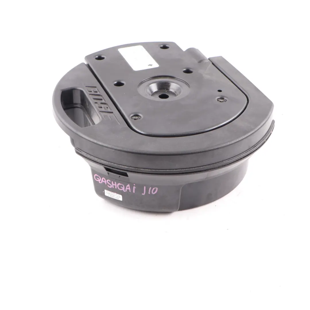 Quashqai J10 MK1 Speaker Subwoofer Audio Bose to Nissan with Part number 28170JD65A Nissan Quashqai J10 MK1 Speaker Subwoofer Audio Bose - SKU 28170JD65A - Part number 28170JD65A