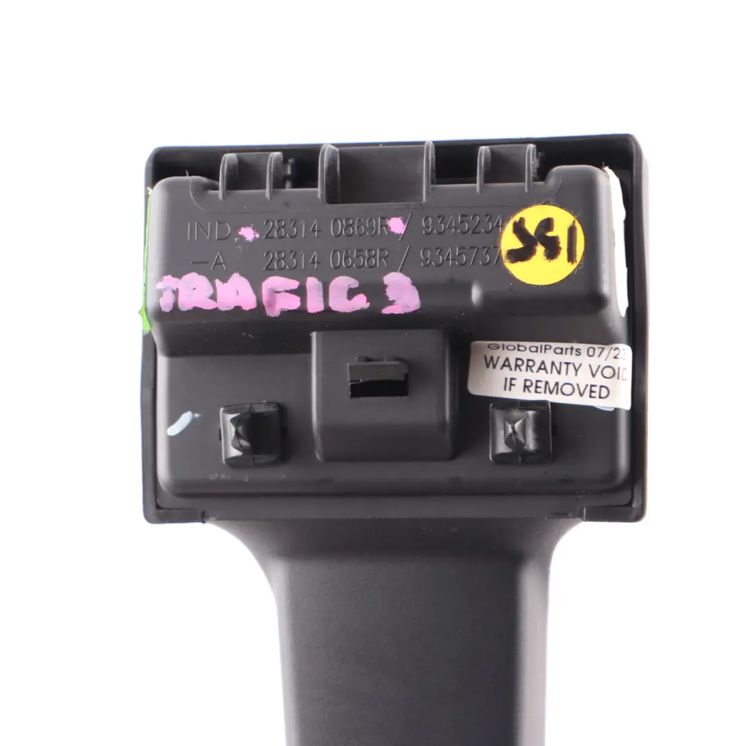 Phone Cradle Holder Bracket to Renault Trafic 3 Vauxhall Vivaro B with Part number 283140869R Renault Trafic 3 Vauxhall Vivaro B Phone Cradle Holder Bracket - SKU 283140869R - Part number 283140869R