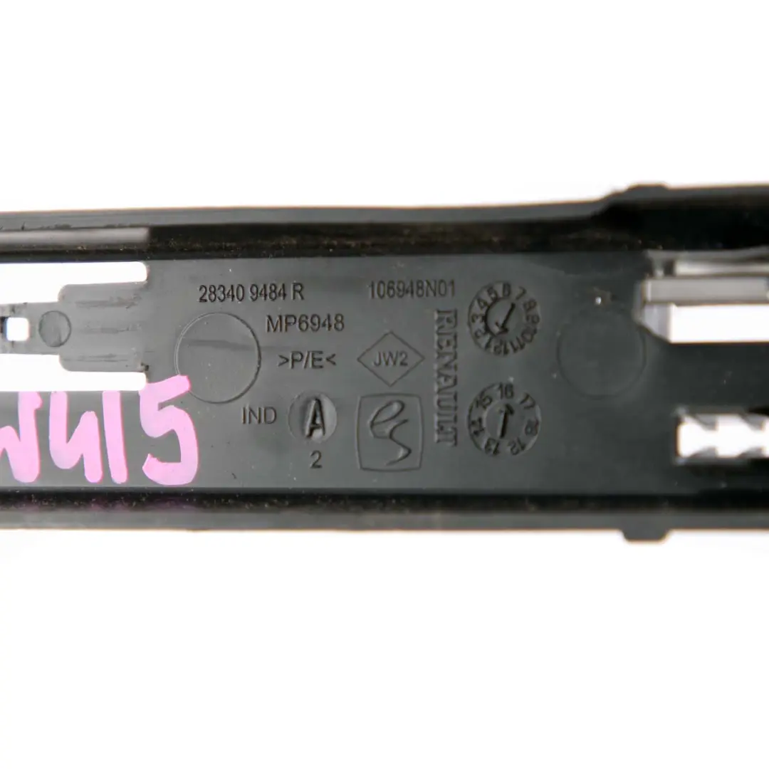  Micrófono de techo Mercedes Citan W415 Unidad interior Soporte - SKU 283409484R - Número de pieza 283409484R