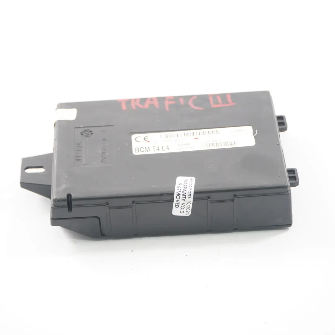 Renault Trafic 3 Opel Vivaro B Modulo control carrocería ECU BCM T4 - SKU 284B18533R - Número de pieza 284B18533R