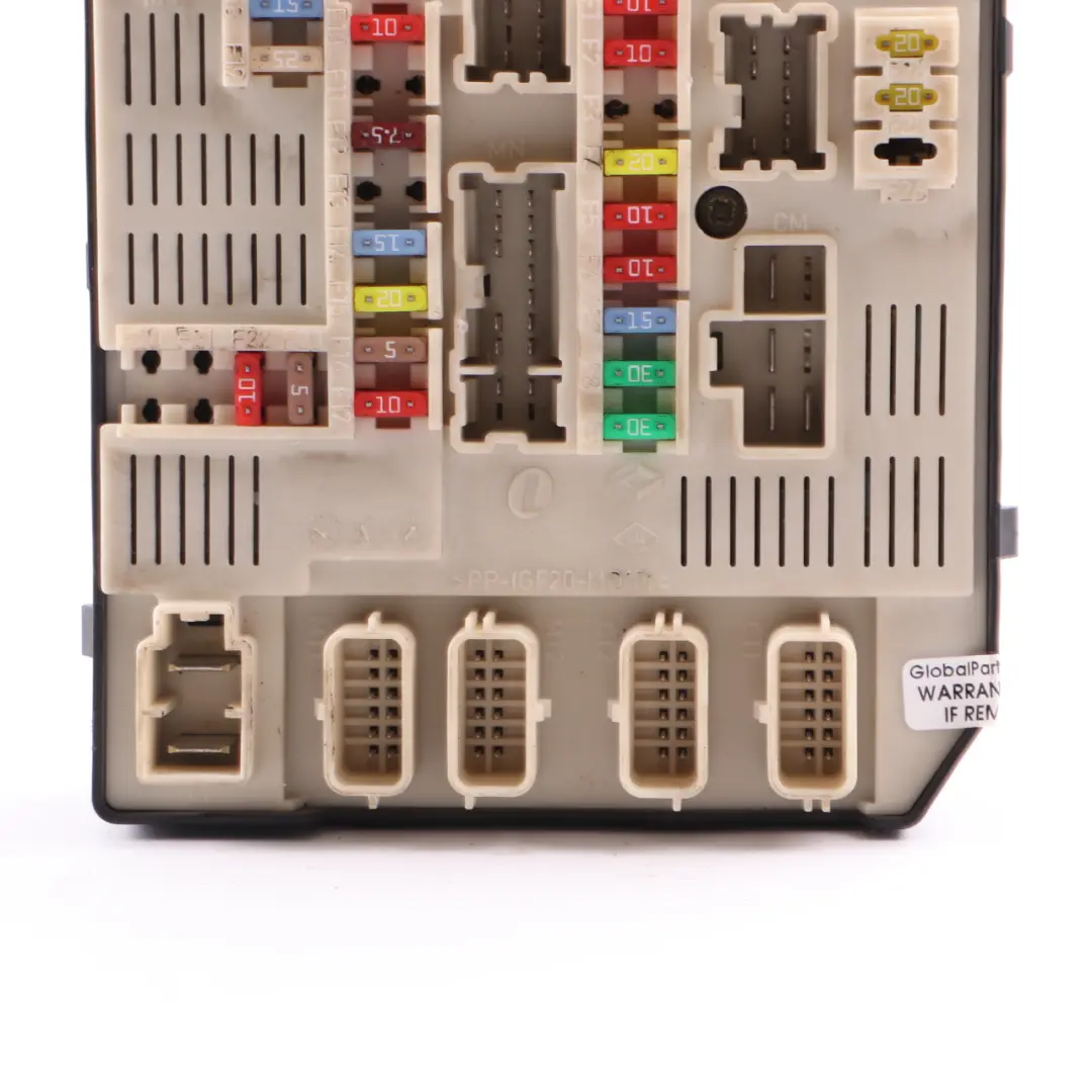 USDM-PTF USM Fuse Box Control Unit Module ECU to Renault Laguna 3 III with Part number 284B60012R Renault Laguna 3 III USDM-PTF USM Fuse Box Control Unit Module ECU - SKU 284B60012R - Part number 284B60012R
