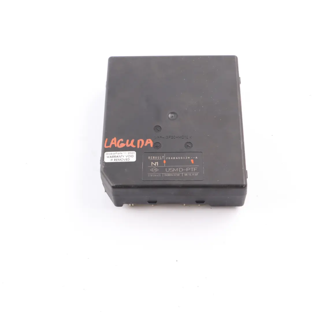 USDM-PTF USM Fuse Box Control Unit Module ECU to Renault Laguna 3 III with Part number 284B60012R Renault Laguna 3 III USDM-PTF USM Fuse Box Control Unit Module ECU - SKU 284B60012R - Part number 284B60012R