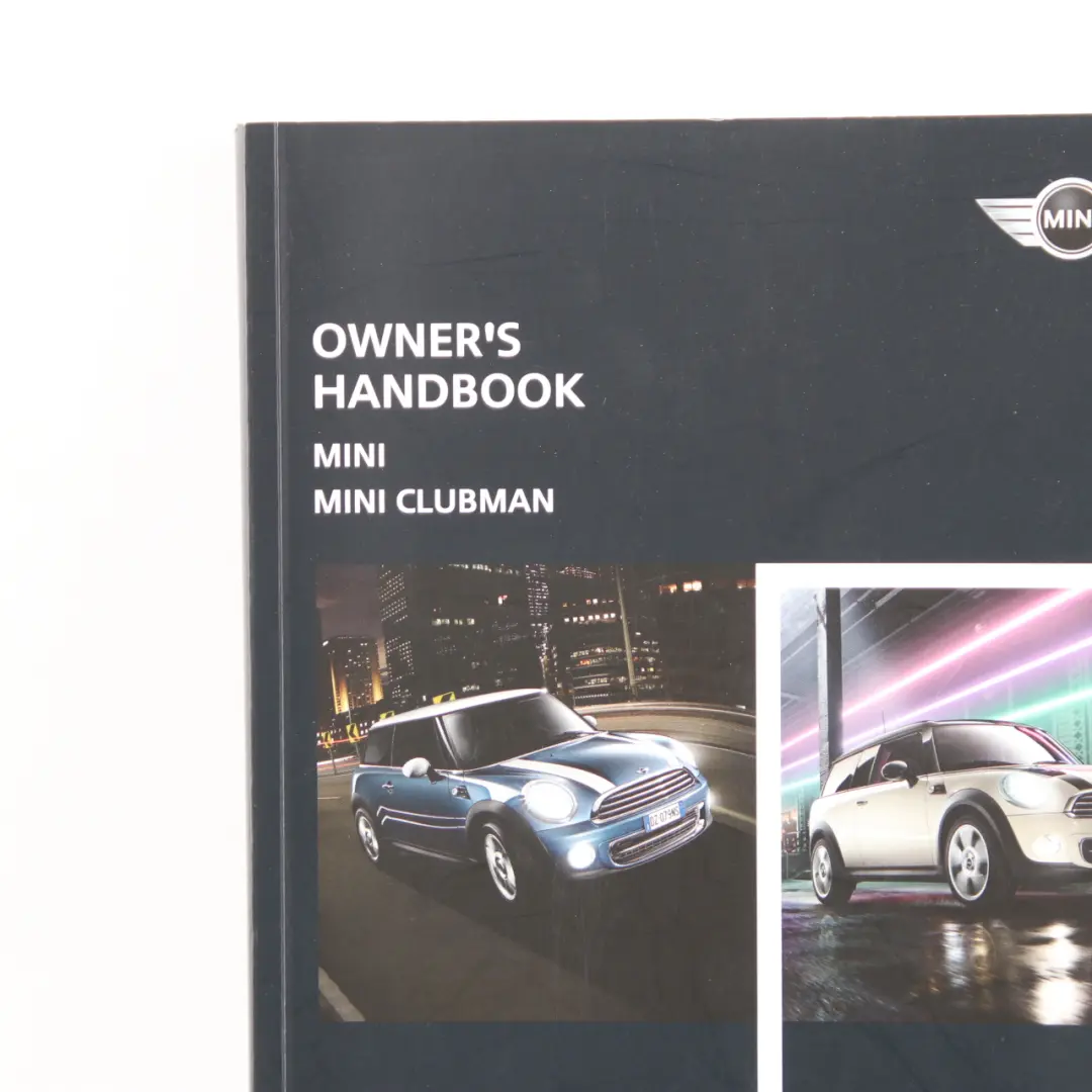Owner's Handbook Mini Cooper One R55 R56 LCI Set Pouch Case Wallet to with Part number 2914726 Owner's Handbook Mini Cooper One R55 R56 LCI Set Pouch Case Wallet - SKU 2914726 - Part number 2914726