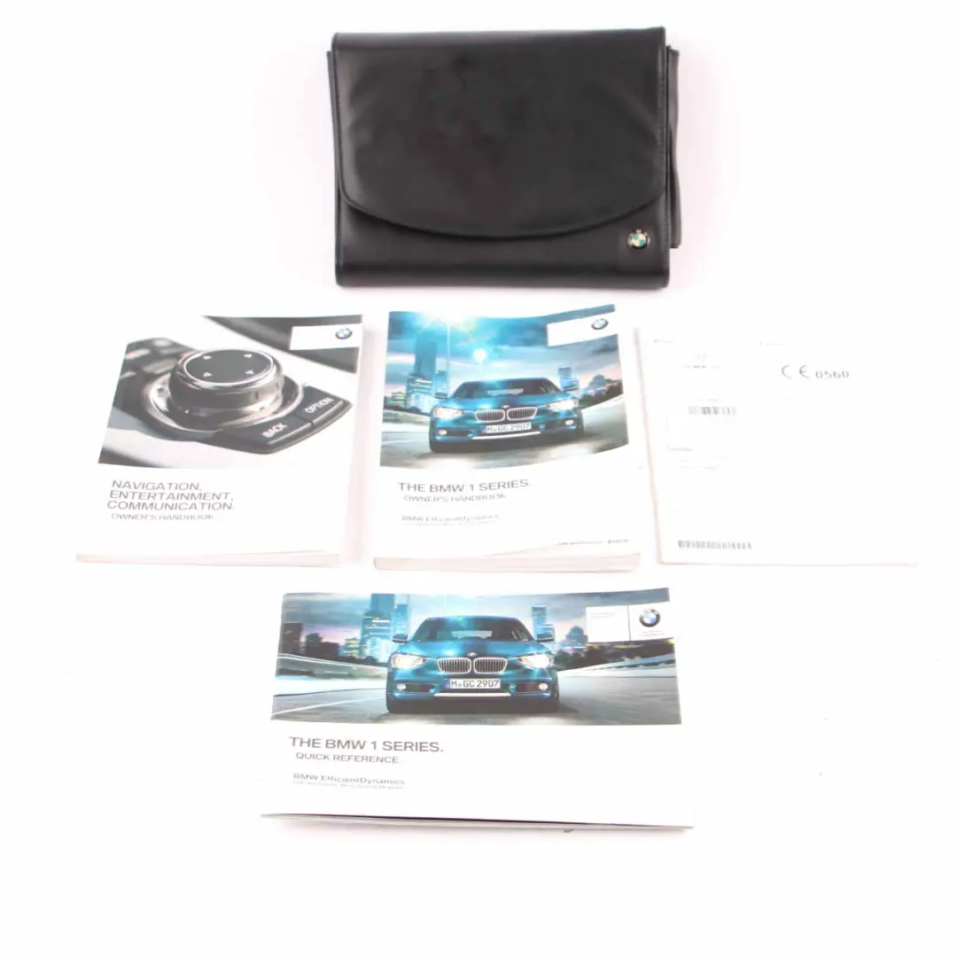 BMW F20 Owner's Handbook Instructions iDrive Pouch Wallet Case - SKU 2917098-1 - Part number 2917098