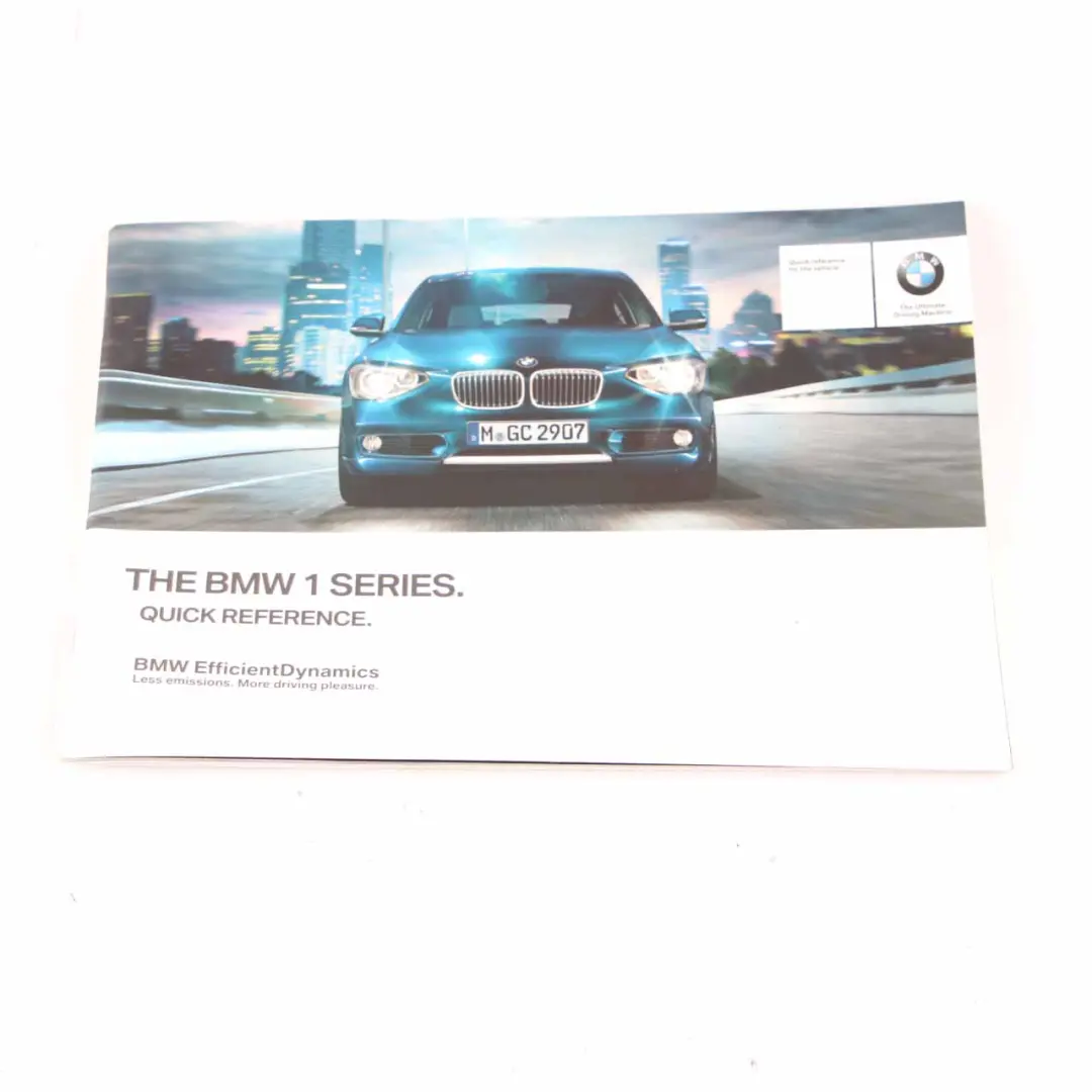 Owner's Handbook Instructions iDrive Pouch Wallet Case to BMW F20 with Part number 2917098 BMW F20 Owner's Handbook Instructions iDrive Pouch Wallet Case - SKU 2917098-1 - Part number 2917098