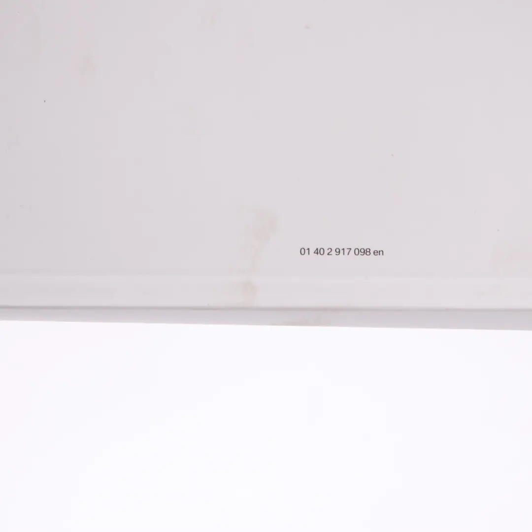 Owner's Handbook Instructions iDrive Pouch Wallet Case to BMW F20 with Part number 2917098 BMW F20 Owner's Handbook Instructions iDrive Pouch Wallet Case - SKU 2917098-1 - Part number 2917098