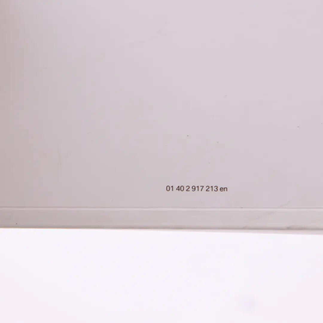  Service Booklet BMW F31 Touring Owner's Handbook Case Wallet Set - SKU 2917213 - Part number 2917213